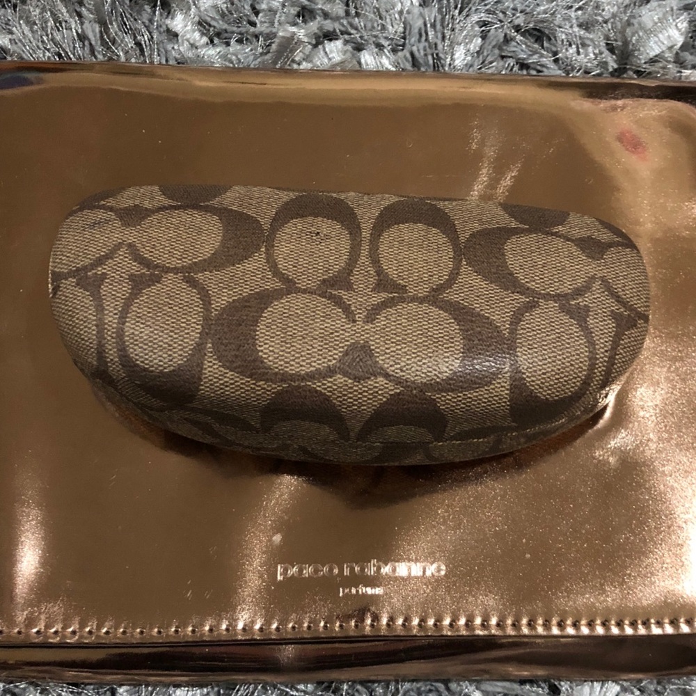 Genuine coach glasses case